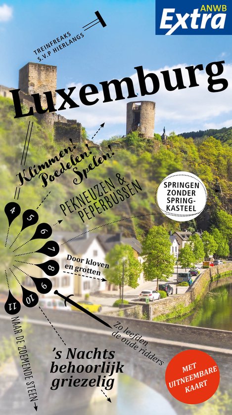 Reisgids Luxemburg | ANWB Extra | ISBN 9789018054663
