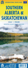 Wegenkaart  Southern Alberta & Saskatchewan | ITMB | 1:900.000 | ISBN 9781771297332