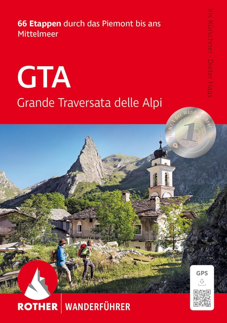 Wandelgids GTA - Grande Traversati della Alpi | Rother Verlag | Grande Traversata delle Alpi | ISBN 9783763314256