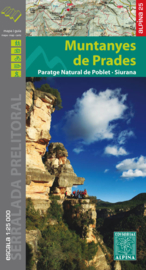 Wandelkaart Muntanyes de Prades Paratge Natural de Poblet - Siurana | 1:25.000 | Editorial Alpina | ISBN 9788480905169
