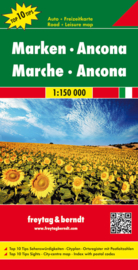 Wegenkaart - Fietskaart De Marken - Ancona |  Freytag & Berndt | ISBN 9783707914870