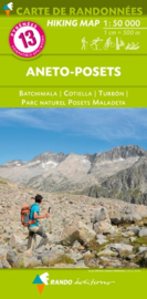 Wandelkaart Aneto - Posets (Frankrijk - Pyreneeen) | Rando Editions 13 | ISBN 9782344031476