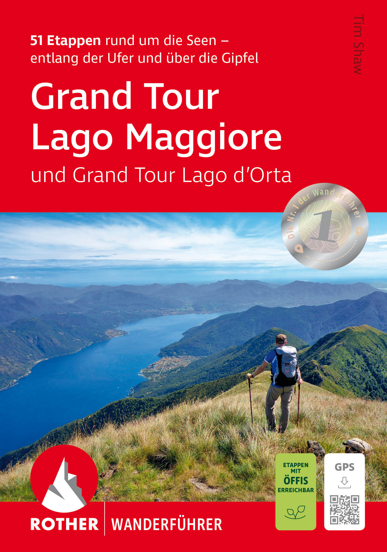 Wandelgids Grand Tour Lago Maggiore und Grand Tour Lago d’Orta | Rother Verlag  | ISBN 9783763348831