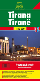Stadskaart Tirana | Freytag & Berndt | 1:10.000 | ISBN 9783707916263