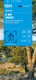 Wandelkaart Le Muy, Var | Provence | IGN 3544OT - IGN 3544 OT | ISBN 9782758557074