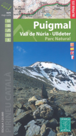 Wandelkaart Puigmal - Vall de Nuria | Editorial Alpina | Oostelijke Pyreneeën | 1:25.000 | ISBN 9788480907835