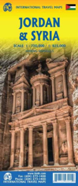 Wegenkaart Syria & Jordan | ITMB | 1:730.000 / 1:825.000 | ISBN 9781771293921
