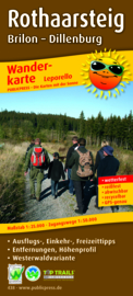 Wandelkaart Rothaarsteig | Public Press | ISBN 9783899204384