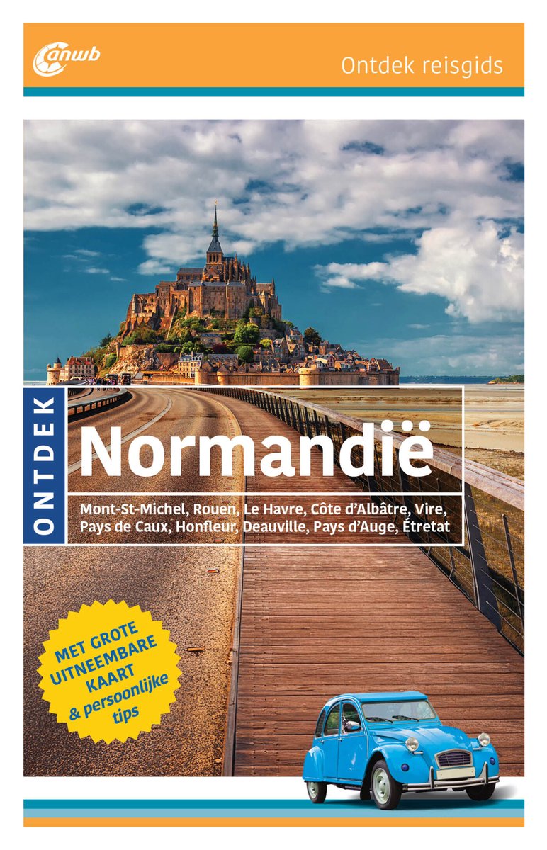 Reisgids Normandie | ANWB Ontdek | ISBN 9789018054526
