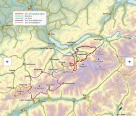 Wandelgids-Trekkinggids The Bernese Oberland | Cicerone | ISBN 9781786312754
