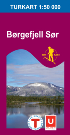 Wandelkaart Børgefjell Sor 2619 | Nordeca | 1:50.000 | ISBN 7046660026199