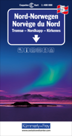 Wegenkaart Noorwegen Noord 5 | Kümmerly+Frey | 1:400.000 | ISBN 9783259018255