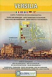 Wandelkaart Versilia - Massa - Carrara - Alpi Apuane | Global Map | 1:35.000 | ISBN 9788879143936