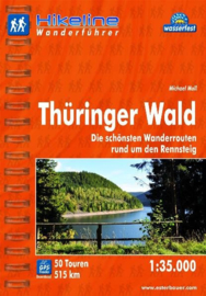 Wandelgids Thüringer Wald rund um den Rennsteig | Hikeline | ISBN 9783850005760
