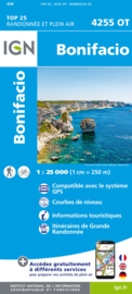 Wandelkaart Bonifacio | 1:25.000 | Corsica -  IGN 4255OT - IGN 4255 OT | ISBN 9782758546887
