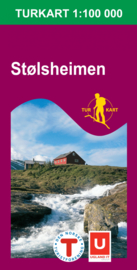 Wandelkaart Stølsheimen 2491 | Nordeca | 1:100.000 | ISBN 7046660024911