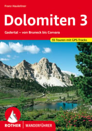 Wandelgids Dolomiten 3 Gadertal :  Von Bruneck bis Corvara | Rother Verlag | ISBN 9783763340606
