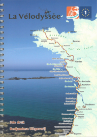 Fietsgids La Vélodyssée - van Roscoff naar Hendaye | Benjaminse | 9789077899250