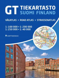 Wegenatlas Finland - Road Atlas Suomi | Kirjakeskus | 1:400.000 / 1:40.000 | ISBN 9789522667250