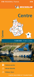 Wegenkaart Centre / Val de Loire 2024 | Michelin 17518 | ISBN 9782067262461