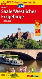 Fietskaart Saale / Westliches Erzgebirge | ADFC nr. 13 | 1:150.000 | ISBN  9783870737146