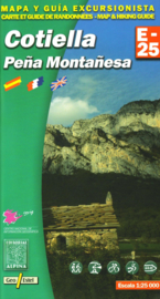 Wandelkaart Cotiella - Pena Montanesa | Editorial Alpina | Centrale Pyreneeën | 1:25.000 | ISBN 9788480902014