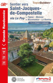 Wandelgids Figeac - Moissac GR65 - GR651 - GR652 | FFRP | ISBN 9782751410680