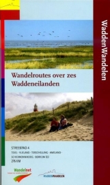 Wandelgids Wandelroutes over Zes waddeneilanden | Wandelnet | ISBN 9789071068874