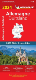 Wegenkaart Duitsland  2024 | Michelin | ISBN 9782067262591