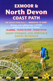 Wandelgids Exmoor & North Devon Coast Path :  Minehead to Bude | Trailblazer | ISBN 9781912716241