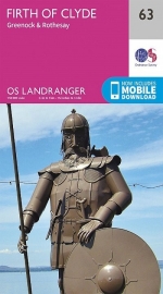 Wandelkaart Firth of Clyde | Ordnance Survey 63 | ISBN 9780319261613