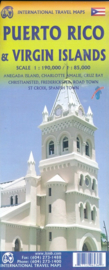Wegenkaart Puerto Rico - US Virgin Islands | ITMB | 1:190.000 - 1:50.000 | ISBN 9781771296236