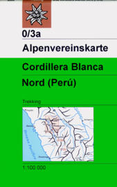 Wandel - Trekkingkaart Cordillera Blanca Nord | DAV | 1:100.000 | ISBN 9783928777575