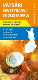 Wandelkaart Vätsäri - Sevettijärvi - Suolistaipale | Karttakeskus No. 13 | 1:50.000 | ISBN 9789522665515