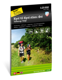 Wandelkaart Von Küste zu Küste - Östlicher Teil | Calazo Outdoormaps Serie - Calazo Förlag Dänemark | 1:25.000 | ISBN 9789188779809