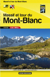 Wandelkaart Mont Blanc regio - Pocket edition | Libris - Didier Richard | 1:50.000 | ISBN 9782723489287