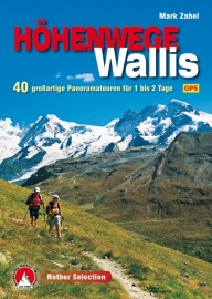 Wandelgids Höhenwege im Wallis | Rother Verlag | ISBN 9783763331284