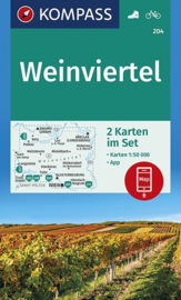 Wandelkaart Weinviertel | Kompass 204 | 1:50.000 | ISBN 9783990446355