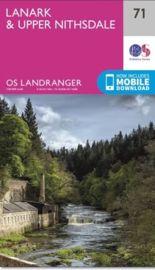 Wandelkaart Lanark & Upper Nithsdale | Ordnance Survey 71 | ISBN 9780319261699