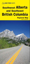 Wegenkaart  Alberta Southwest & Southeast British Columbia No. 3 | GEM Trek |  1:500.000 | ISBN 9781895526936