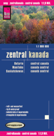 Wegenkaart Centraal Canada | Reise Know-How | 1:1,9 miljoen | ISBN 9783831772247