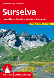 Wandelgids Surselva | Rother Verlag | Laax, Flims, Disentis, Valsertal, Andermatt | ISBN 9783763341115