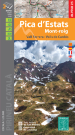 Wandelkaart Pica d`Estats | Editorial Alpina | Centrale Pyreneeën | 1:25.000 | ISBN 9788480908214