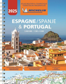 Wegenatlas Spanje & Portugal 2025 | Michelin | 1:400.000 | ISBN 9782067265196