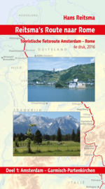 Fietsgids Reitsma`s Route naar Rome 1: Amsterdam - Garmisch Partenkirchen | Pirola | ISBN 9789064559228
