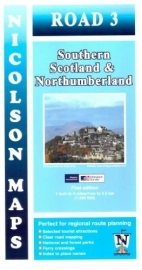 Wegenkaart  South Scotland & Northumberland | Nicolson 03 | 1:250.000 | ISBN 9781912046584