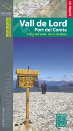 Wandelkaart Vall de Lord - Port del Comte | Editorial Alpina | 1:25.000 |  ISBN 9788480905732