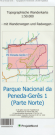 Wandelkaart Parque Nacional da Peneda-Gerês 1 (Nord) | Projekt Nord| 1:50.000 | ISBN 2000000003436