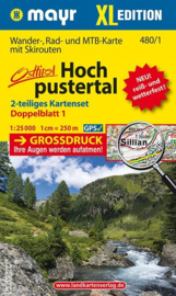 Wandelkaart Osttirol / Hochpustertal XL : 2-delige set | Walter Mayr 480 | 1:25.000 | ISBN 9783850266208