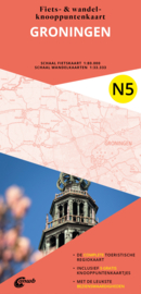 Wandel- en fietskaart Groningen | ANWB N5 | 1:33.333/ 1:80.000 | ISBN 9789018055271